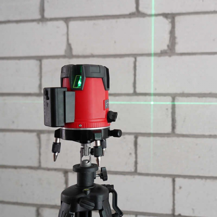 Nivela laser 360° Uni-T LM530, dioda verde, 4 puncte, 3 linii, 510-515nm, ±3mm/10m, autonivelare 3°±1° [3]