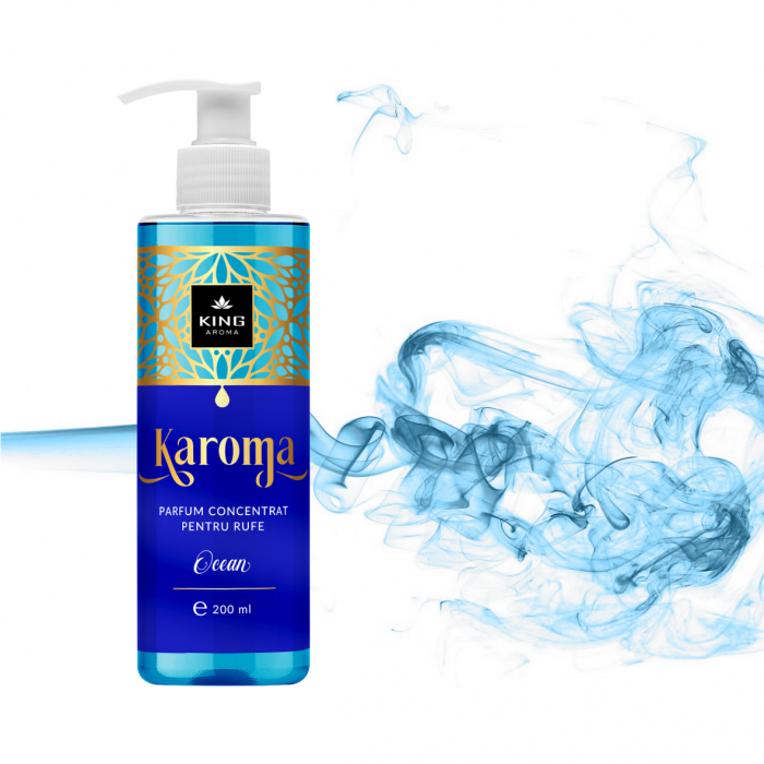 Pachet 3 Parfumuri concentrate pentru rufe KAROMA - Fresh Bloom, Ocean, Red Passion, 200 ml [3]