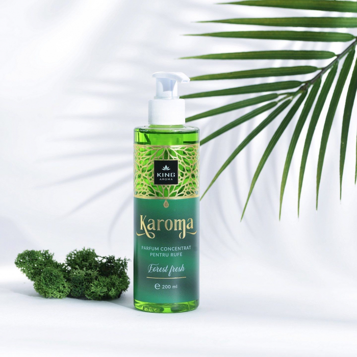 Pachet 3 Parfumuri concentrate pentru rufe KAROMA - Angel, Ocean, Forest Fresh, 200 ml [4]
