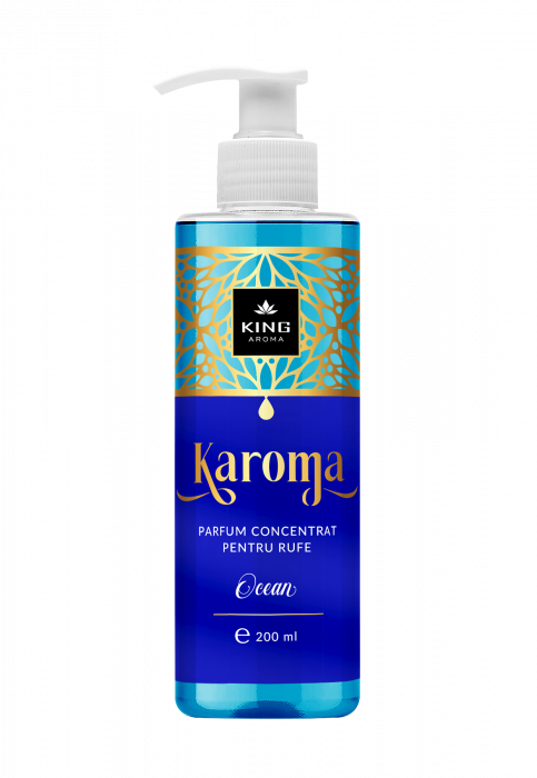 Pachet 4 Parfumuri concentrate pentru rufe KAROMA - Ocean, Angel, Forest Fresh, Red Passion 200 ml - Kingaroma [4]