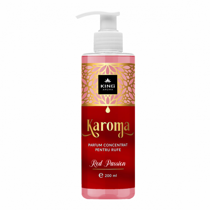 Set 3 x Parfum concentrat pentru rufe KAROMA - Red Passion, cu pompita, 200 ml [3]