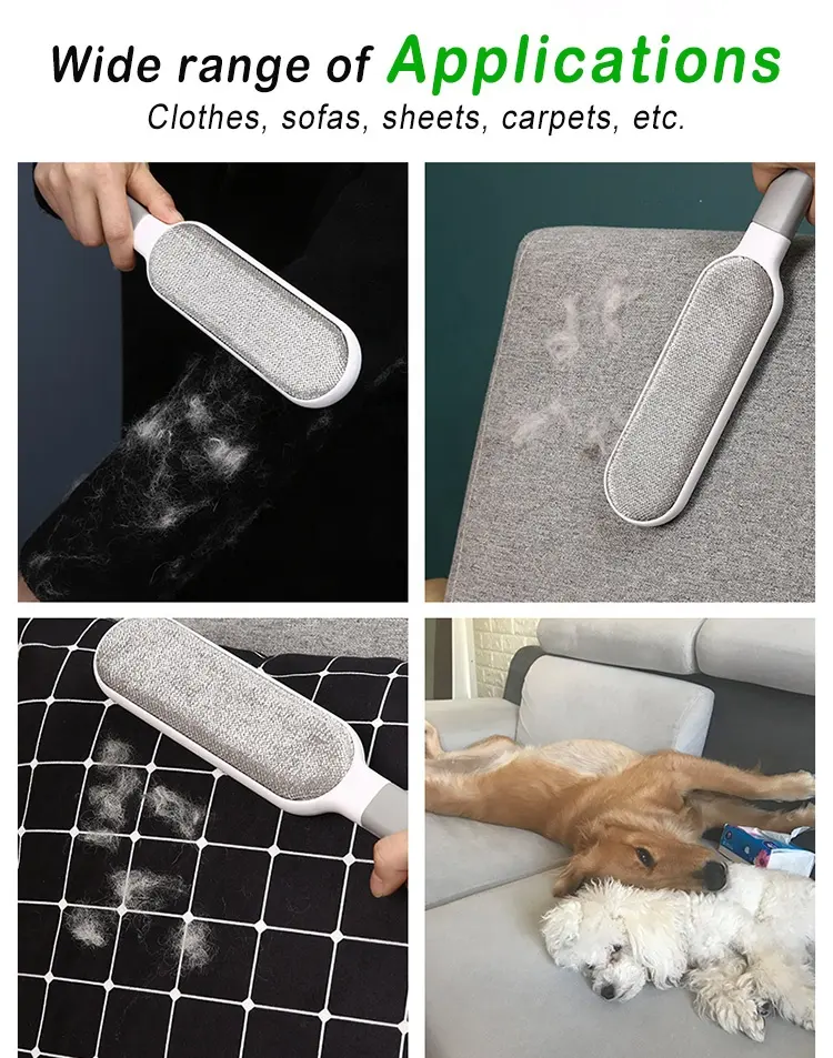 Perie electrostatica pentru indepartat par animale [3]