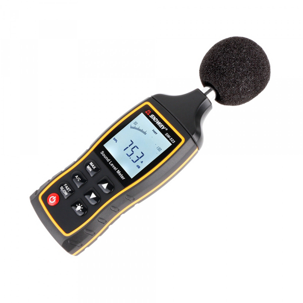 Sonometru profesional SNDWAY 523 plus aparat de masurare a decibelilor decibelmetru [2]