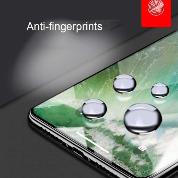 Folie protectie ecran 5D de sticla duritate 9H, antiamprenta pentru Iphone XR [3]