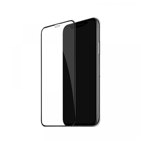 Folie protectie ecran 5D de sticla duritate 9H, antiamprenta pentru Iphone XR, 11 [5]