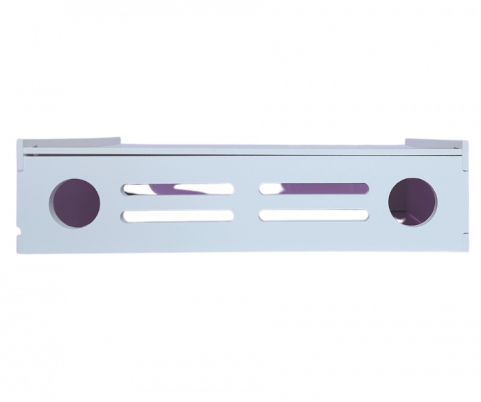 Suport Router Wireless Cupidon 36x28x9 cm, alb, pentru mascare fire si echipament Wi-Fi, cu posibilitate montare pe perete Optimus AT Home [4]