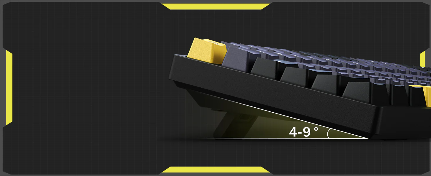 Tastatura Gaming Mecanica Onikuma G38 cu 98 taste, LED RGB, Type-C, alba [7]