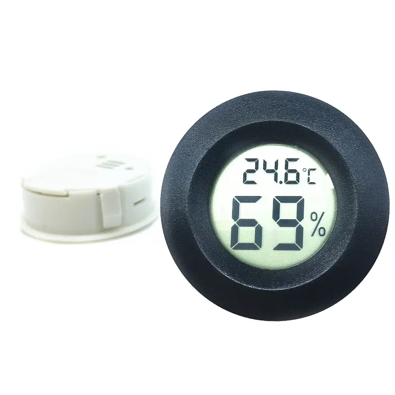 Termohigrometru din gama mini, interval -10 +70°C, 0% - 90%, TP105 negru [2]