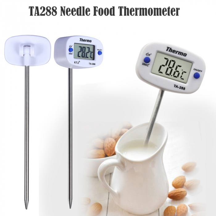 Termometru interval -50°C + 300°C pentru alimente, lichide, gratar, TA288 [3]