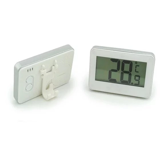 Termometru pentru frigider, cu magnet, interval -20 +50°C, model 3228 alb / negru [1]