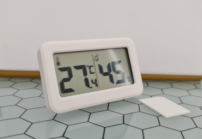 Termometru Higrometru pentru frigider, interval -10 +70°C, model 3228 H alb / negru [5]