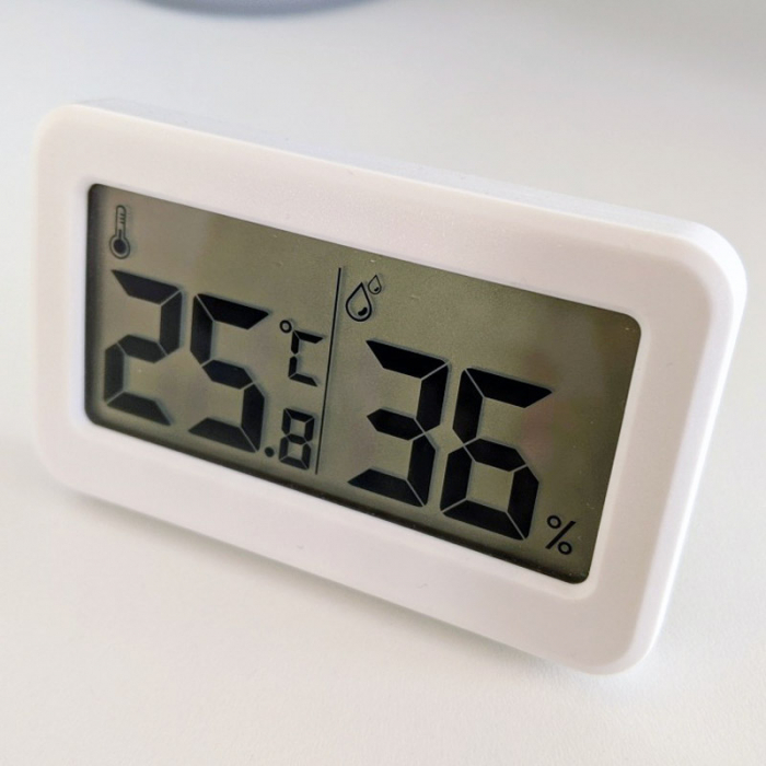 Termometru Higrometru pentru frigider, interval -10 +70°C, model 3228 H alb / negru [3]