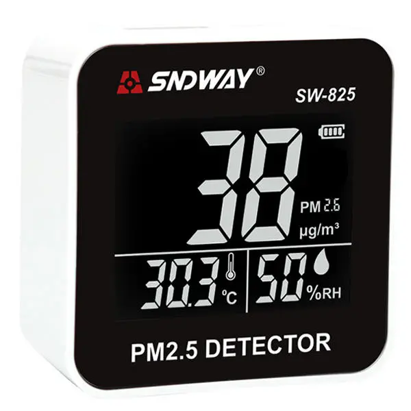 Tester calitate aer - particule PM25, termometru, umiditate - SNDWAY 825 [7]