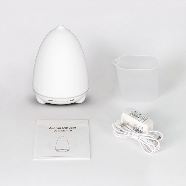 Umidificator Aromaterapie Lampa de veghe Optimus AT Home™ 1731 rezervor 100ml ultrasunete 15-20m² purificator aer difuzor aroma [5]