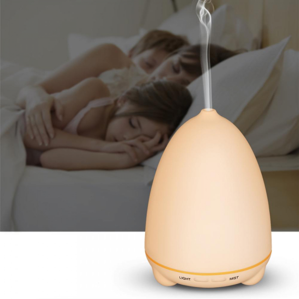 Umidificator Aromaterapie Lampa de veghe Optimus AT Home™ 1731 rezervor 100ml ultrasunete 15-20m² purificator aer difuzor aroma [3]