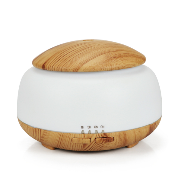 Umidificator Aromaterapie Lampa de veghe Optimus AT Home™ 1850 rezervor 300ml, ultrasunete, 20-30m², purificator aer, difuzor, light wood [1]