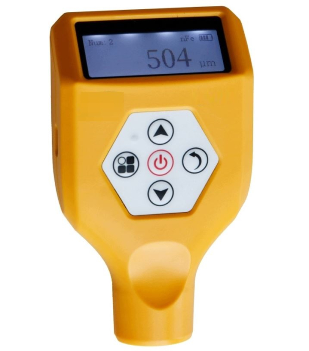 Tester Profesional Grosime Vopsea Auto, Fe/nFe/Fe+Zn, Detectare Chit cu Pilitură de Fier, 0–3000 μm, Mod Auto, USB-C [2]