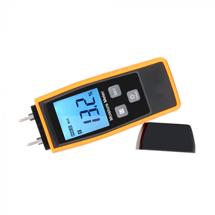 Umidometru profesional Optimus AT 660 pentru stabilirea umiditatii 4 clase de lemn, ciment, mortar, caramida, karstenite [2]