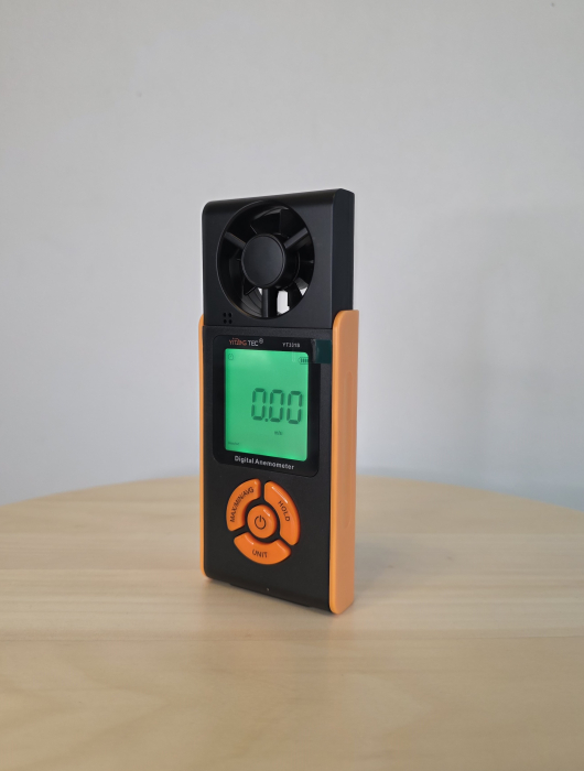 Anemometru digital YITANGTEC YT331S pentru masurarea vitezei vantului, afisaj LCD, MAX/MIN/AVG, HOLD, 0.70-30.00 m/s [3]