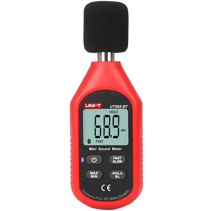 Sonometre - Sonometru din gama mini UNI-T 353BT, cu bluetooth, descarcare date in telefon