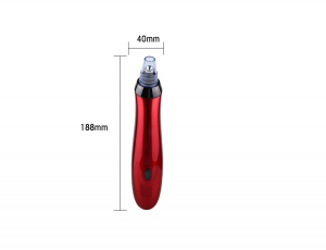 Aparat curatare ten Optimus AT Skin™ XL00BS inlaturare puncte negre, pompa vacuum, red [5]