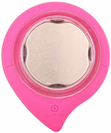 Aparat multifunctional masaj, curatare faciala Optimus AT Skin™  MC-J01  din silicon, rezistent la apa, Pink [1]