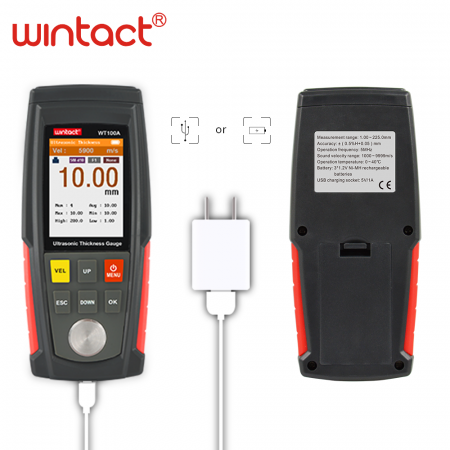 Aparat testare grosime cu ultrasunete Wintact/OEM WT100A grosimii strat [4]