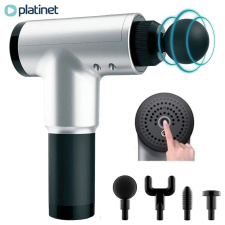 Aparate intretinere si ingrijire corporala - Aparatul de masaj cu vibrații Platinet PMAS1 Cordless gun massage
