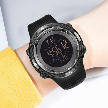 Ceas sport cu alarma SK75, negru [1]