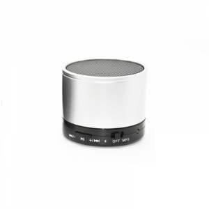 Boxa portabila metalica Optimus AT X44, rezistenta la apa, 3w, bluetooth, radio FM, handsfree, card micro-sd, white [1]