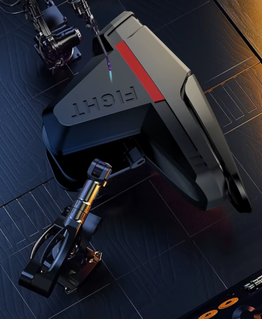 Butoane metalice speciale de gaming, DY 05, 2 bucati, actionare tip click, pentru telefoane mobile, compatibile shootere [1]