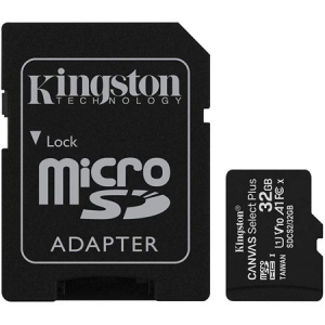 Card de memorie MicroSD Kingston Canvas Select Plus, 32GB, 100MB/s, cu adaptor [0]