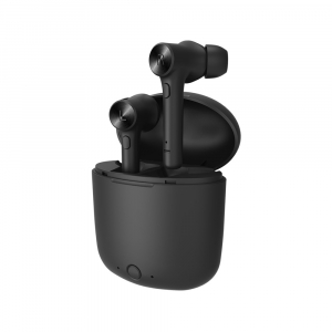 Casti bluetooth Optimus AT Hurricane Hi fara fir (wireless), control audio, handsfree, rezistente la apa IPX3, black [1]