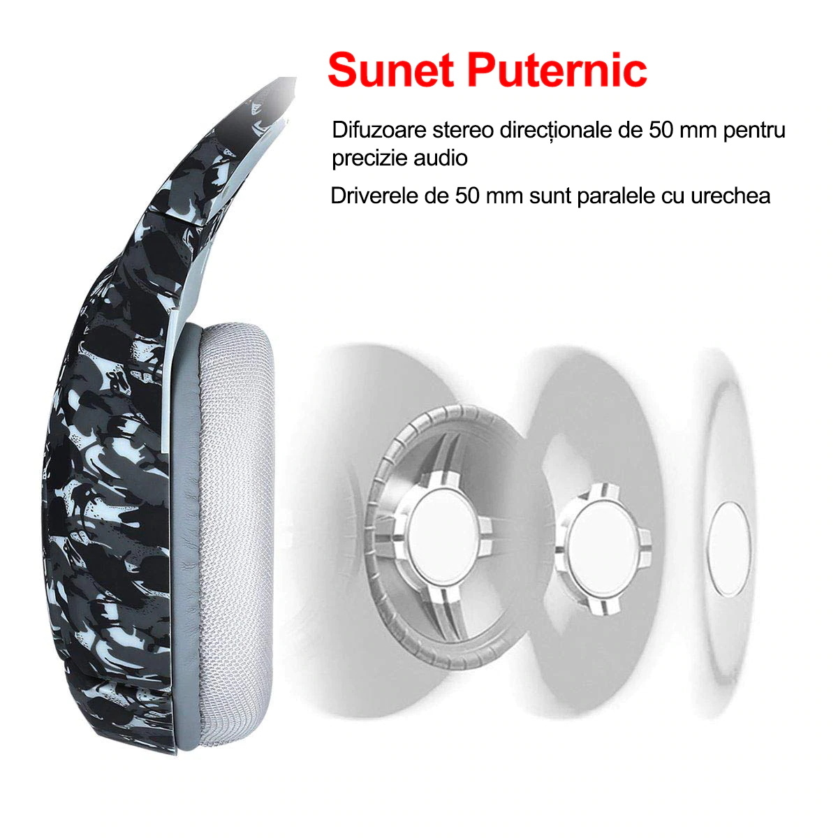 Casti Gaming Onikuma K1, Surround Sound 7.1, Microfon Noise Cancelling, Zero Ear Pressure, Multi Platform, Gri [1]
