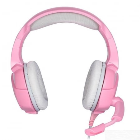 Casti Gaming DC-Onikuma K5 Profesionale, Surround Sound 7.1, Microfon Noise Cancelling, Zero Ear Pressure, Multi Platform - Roz Pink [1]