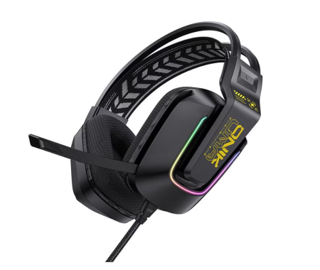 Casti Gaming Onikuma X13 Profesionale, Iluminare RGB, Microfon Noise Cancelling, Zero Ear Pressure, Multi Platform - Negru [8]