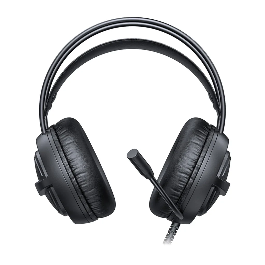 Căști Gaming ONIKUMA X88 RGB, Difuzoare 50 mm, Microfon 360° cu Anulare Zgomot, Sunet Surround Stereo, USB + Jack 3.5 mm, Compatibile PC, Laptop, PS4, PS5, Telefon, Negru [1]