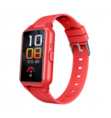 Ceasuri cu GPS - RESIGILAT Ceas inteligent FG56 adulti / copii de mici dimensiuni 1.47 inch, apel video, temperatura, puls, localizare prin GPS, apelare audio, buton SOS, perimetru rosu