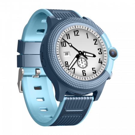 Ceas inteligent (smartwatch) Optimus AT FG58 cu GPS si apelare video Dispozitivul permite supravegherea de la distanta a copiilor prin intermediul antenei GPS incorporate de inalta precizie. Dispune de un afisaj cu un contrast foarte bun, de tip tactil de 1.28 inch de inalta fidelitate (HD) cu o rezolutie cu 240 x 240 pixeli.  Ecranul este protejat de un geam rezistent la zgarieturi.   Conexiune Functioneaza pe baza de cartela SIM. Aceasta nefiind inclusa. Poate fi utilizat conectat la aplicatia dedicata, sau independent, asemenea unui telefon mobil. Instalati o cartela SIM fara cod PIN, porniti ceasul, asteptati logarea in retea, si puteti incepe sa initiati sau sa primiti apeluri. Utilizeaza tehnologia 3G/4G ceea ce ii permite sa efectueze apeluri audio dar si video.  Aplicatie telefon Descarcati gratuit din magazinul Play (Android) sau App Store (iOs Apple iPhone) aplicatia SeTracker2. Aplicatia este in limbra engleza. Creati un cont nou pentru a putea sincroniza telefonul dvs. cu ceasul inteligent FG58.   Incarcare Incarcarea bateriei de 500mAh se face cu ajutorului cablului USB prevazut cu conector tip suport ce asigura o prindere rapida si ferma. O incarcare completa dureaza aproximativ 1,5 ore si asigura o autonomie aproximativa de 2-3 zile.    Materiale Este confectionata din materiale moi, placute la atingere, testate impotriva alergiilor.  Bratara este acoperita cu un invelis rezistent la lovituri si zgarieturi.  Functii  Pozitionare precisa cu ajutorul GPS + WiFi + LBS  Efectuarea de fotografii de la distanta Microfon spion pentru monitorizare. Poti asculta oricand sunetele din jurul copilului fara ca el sa-si dea seama Buton SOS pentru urgente ce trebuie apasat continuu timp de 3 secunde. Lanseaza un apel telefonic catre gardian, trimite o alerta in aplicatie si arata pozitia pe harta. Ceasul va suna in 3 cicluri la cele 3 numere de urgenta setate pana primeste raspuns. Comunicare bidirectionala. Un mic telefon chiar la mana micutului tau. Va puteti auzi si vorbi ori de cate ori este necesar. Camera foto Perimetru de siguranta. Daca este depasit aplicatia va alerteaza pe telefon. Mesaje vocale si text. Copilul poate trimite scurte mesaje vocale catre parinti si poate primi mesaje vocale si text de la acestia. Foarte util cand o convorbire telefonica nu este necesara. Aceasta functie nu consuma credit ci doar date mobile. Agenda cu 10 numere de telefon care pot suna si care pot fi apelate. History. Cand vrei sa vezi traseul pe tot parcursul zilei poti utiliza aceasta functie Alerta baterie descarcata. Pedometru Functia “nu deranja”. Ceasul poate fi setat sa nu poata primi apeluri. Oprire de la distanta.  Precizie localizare prin GPS in camp deschis 5-10 metri Precizie localizare prin LBS in camp deschis intre 100-500 metri [1]