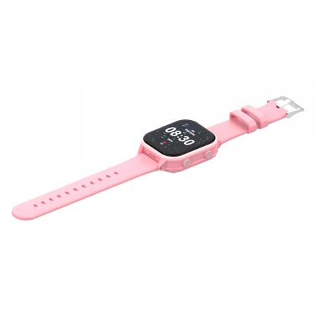 FG59 ceas cu Android, ecran 1.85 inch pentru copii Optimus AT cu localizare prin GPS, apelare video, camera, buton SOS, perimetru, (smartwatch), roz [5]