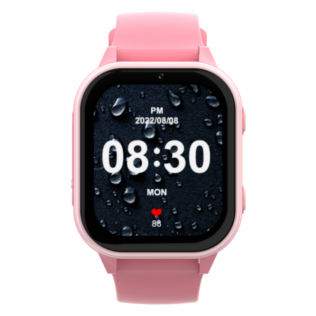 FG59 ceas cu Android, ecran 1.85 inch pentru copii Optimus AT cu localizare prin GPS, apelare video, camera, buton SOS, perimetru, (smartwatch), roz [1]
