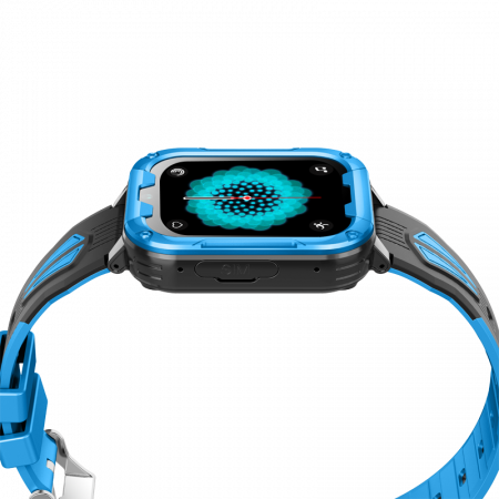 FG62 Ceas cu Android 8.1, ecran 1.85 inch pentru copii Optimus AT cu localizare prin GPS, apelare video, camera, buton SOS, perimetru, (smartwatch), blue [6]
