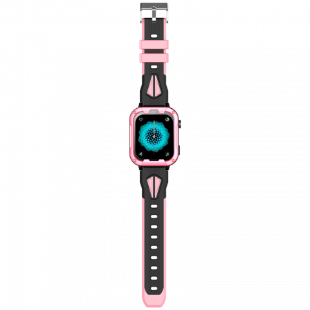 FG62 Ceas cu Android 8.1, ecran 1.85 inch pentru copii Optimus AT cu localizare prin GPS, apelare video, camera, buton SOS, perimetru, (smartwatch), roz [4]
