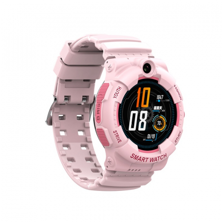 Smartwatch - RESIGILAT Ceas inteligent (smartwatch) pentru copii Optimus AT FG-31 cu localizare prin GPS, ecran 1.4 inch, apelare video, camera, buton SOS, perimetru pink
