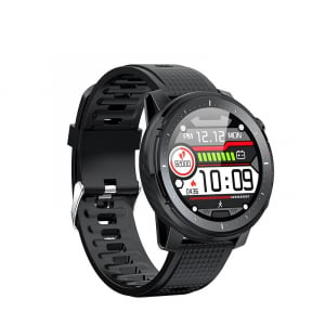 Ceas inteligent (smartwatch) sport Optimus AT L15 ecran cu touch 1.3 inch color HD, Sp02, puls, 10 moduri sport, notificari, black [2]