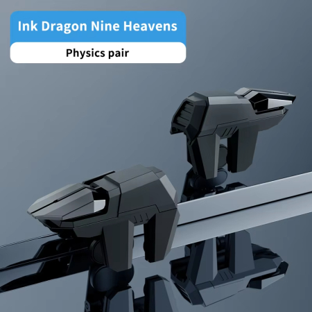 DY11 butoane metalice speciale de gaming, cu comanda dubla, 2 bucati, actionare tip click, pentru telefoane mobile, compatibile PUBG, ABS [1]