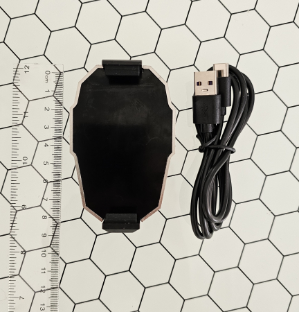 Cooler racire telefon D.Y. 20 cu mufa Type C, afisaj electronic temperatura, culoare Gun Metal [4]