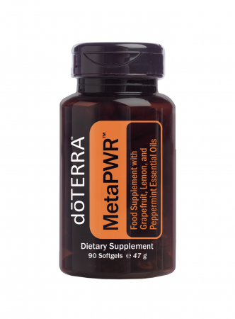 Suplimente alimentare - DōTERRA Capsule moi MetaPWR™ Supliment alimentar cu uleiuri esențiale de Grapefruit, Lămâie și Mentă 90 bucati