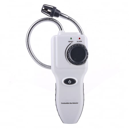 Detector portabil Optimus AT 8800B pentru gaze inflamabile, vapori, cu sonda flexibila, alb [2]