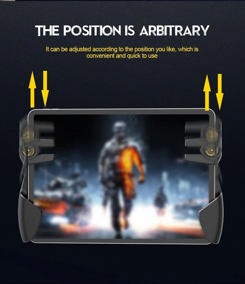 Controler jocuri pentru tableta AKpad8K 2 bucati Fortnite Battlegrounds Call of Duty Pubg [8]